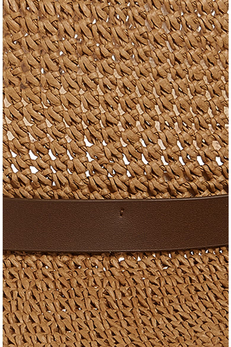 Woven Straw Rancher Hat, Alternate, color, NATURAL