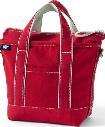 Lands' End Zip Top Canvas Tote Bag | Nordstrom
