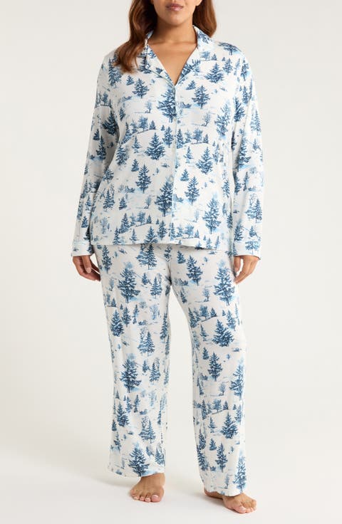 Moonlight Eco Knit Pajamas (Plus Size)