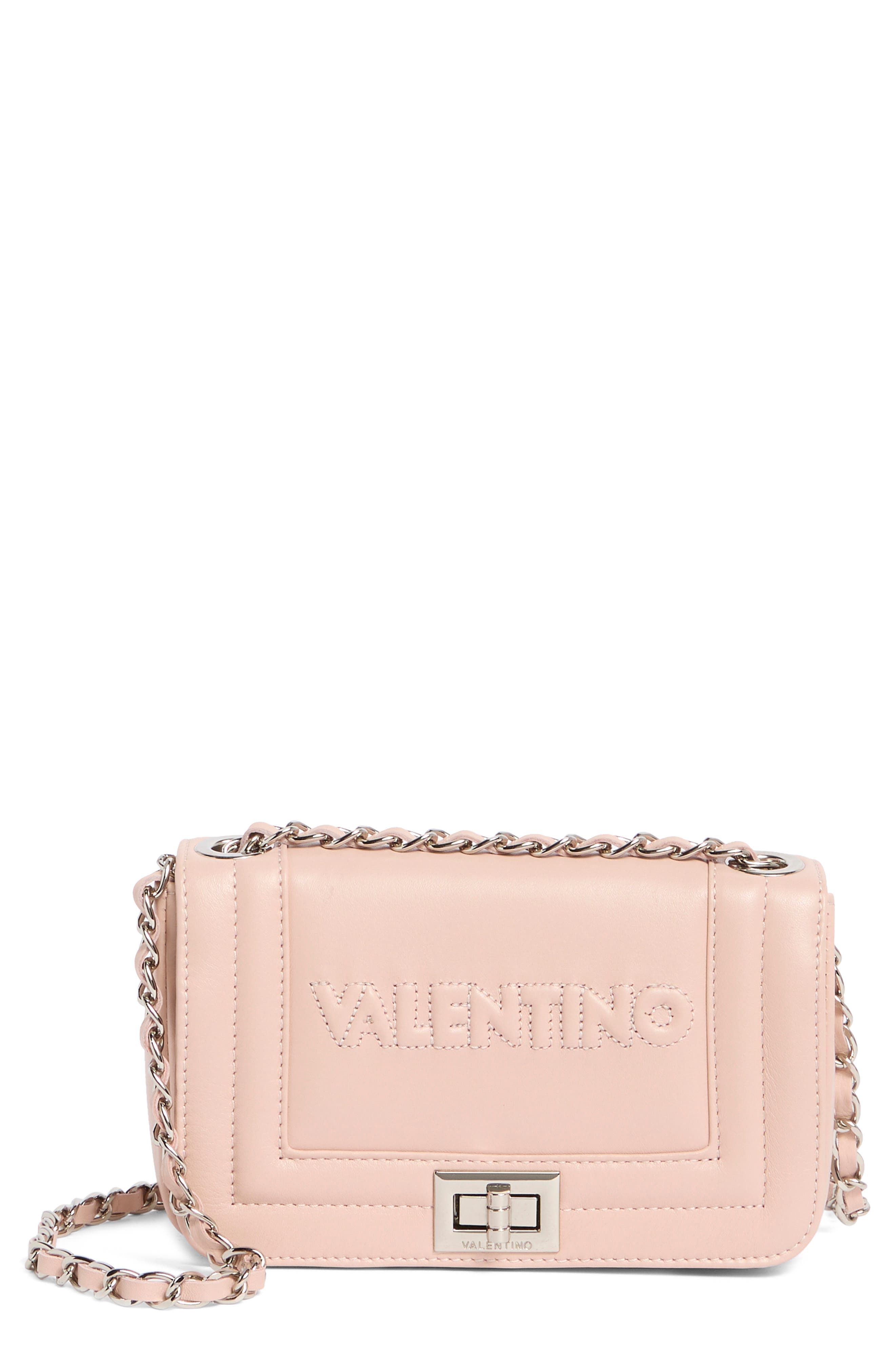 VALENTINO BY MARIO VALENTINO Beatriz Embossed Crossbody Bag, Main, color, 