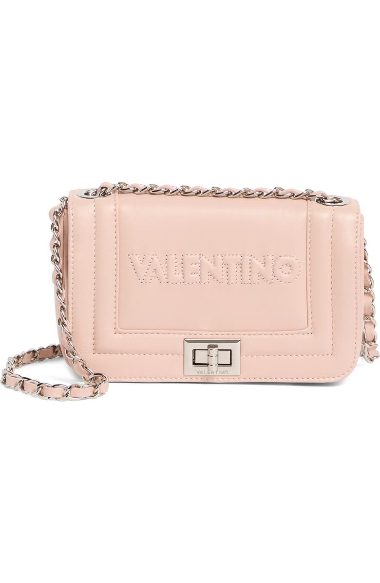 VALENTINO BY MARIO VALENTINO Beatriz Embossed Crossbody Bag, Main, color,