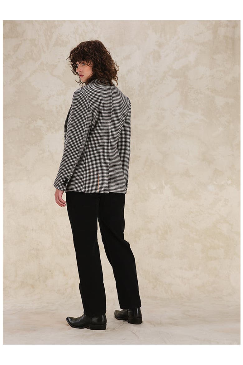 Benjamin Classic Flannel Houndstooth Jacket, Alternate, color, MIX