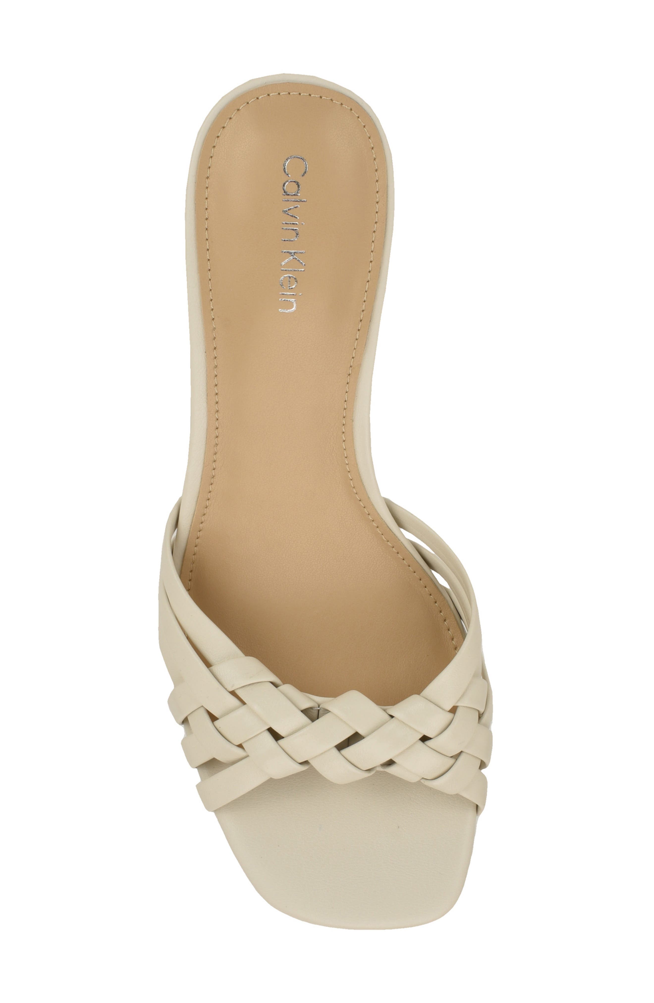 Wendine Slide Sandal, Alternate, color, IVORY