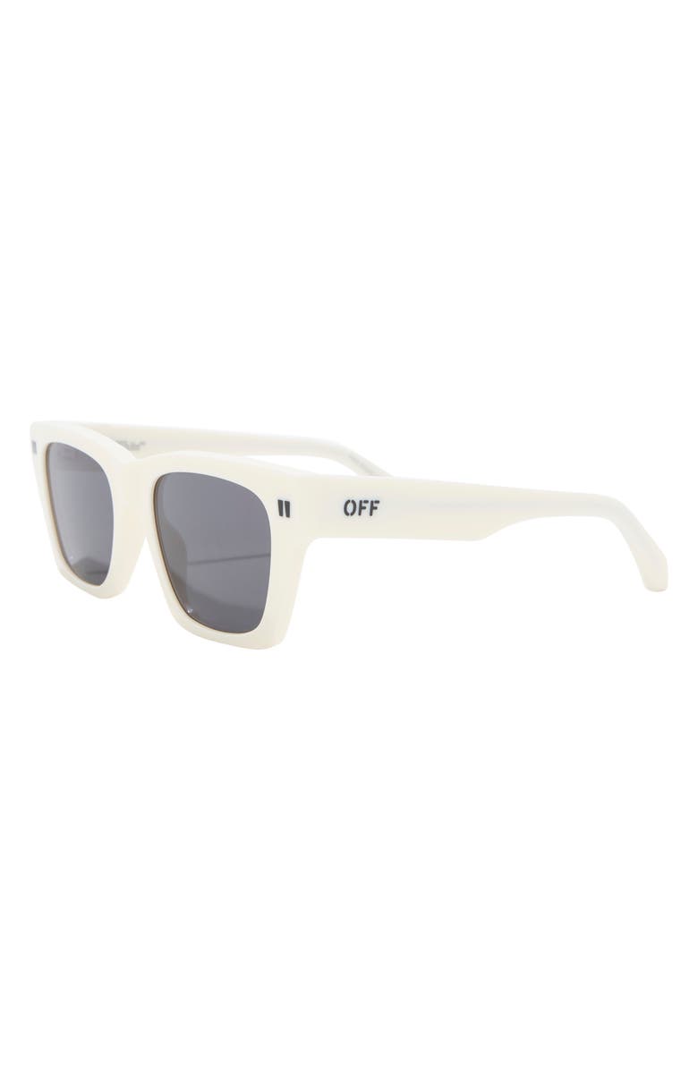 Off-White 53mm Valdez Square Sunglasses, Alternate, color, 