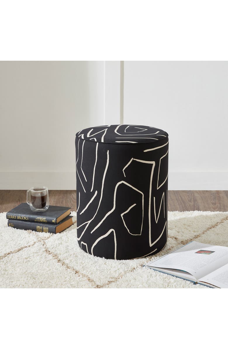 Renwil Artak Stool, Alternate, color, Black Multi