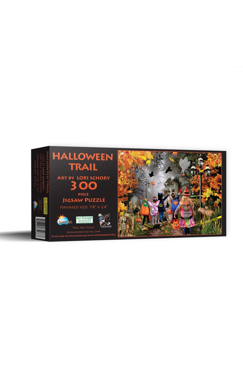 Sunsout Halloween Trail 300 piece Jigsaw Puzzle for Adults, Main, color, Multicolor