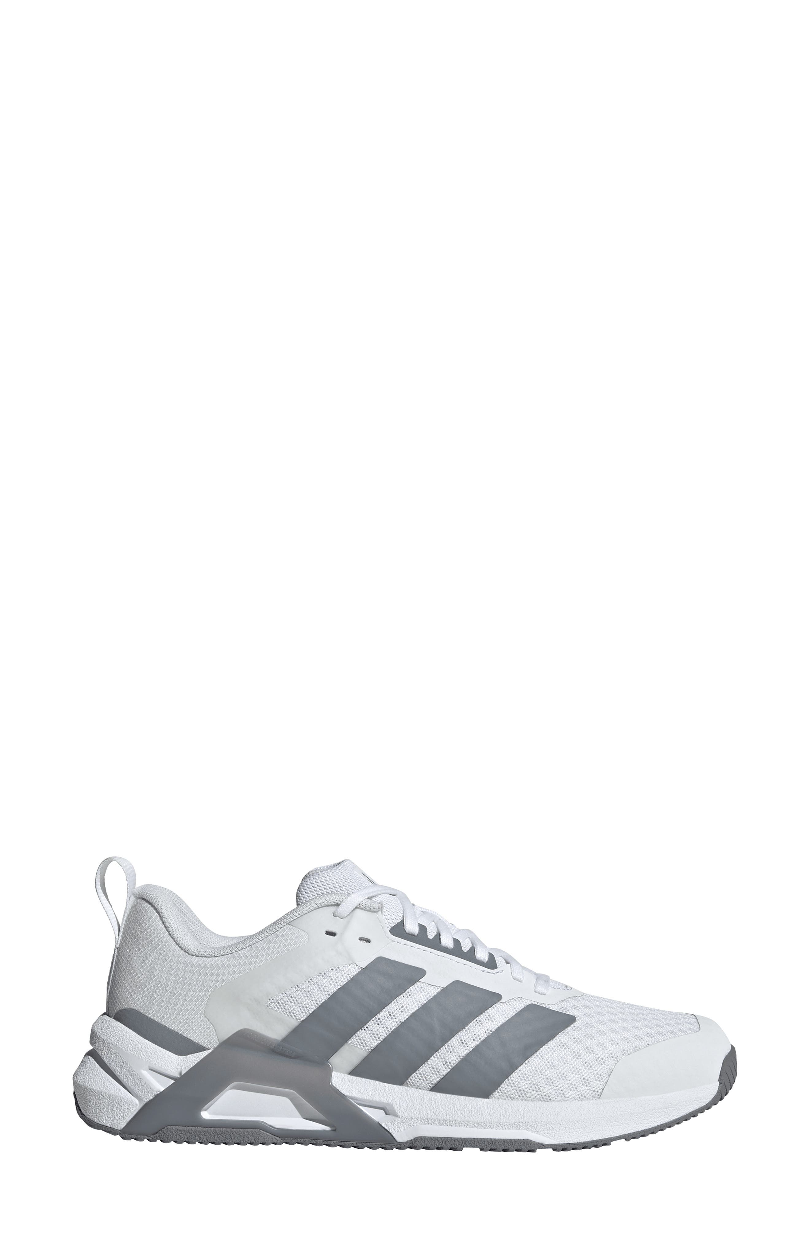 adidas Training Dropset Sneaker, Alternate, color, White/ Grey/ Lucid Red