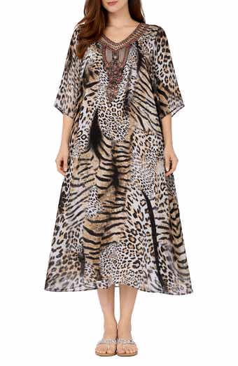 V-Neck Long Caftan