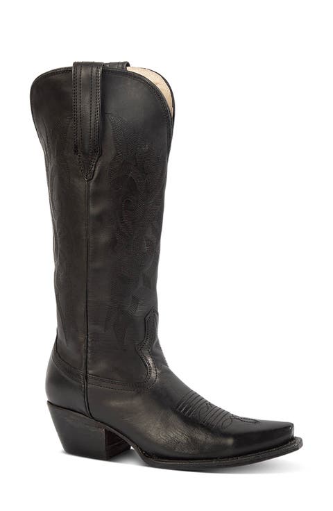 Woodland Leather Western Boot