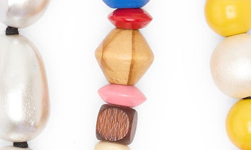 Clare V . Beaded Key Fob