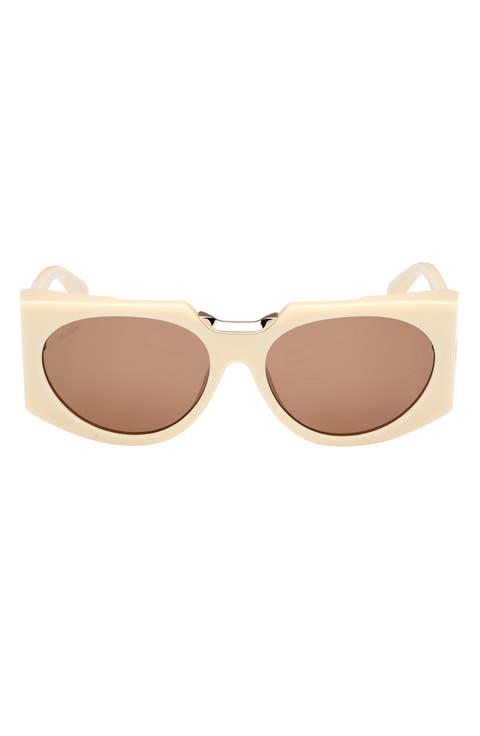 59mm Round Sunglasses