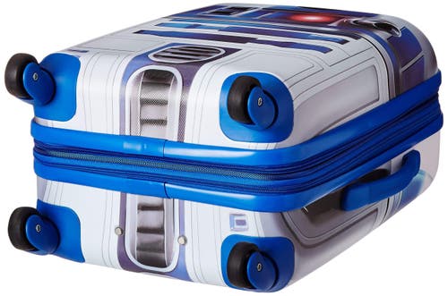 American Tourister Star Wars Hardside Carry-on 21-inch Luggage With Spinner Wheels In Blue
