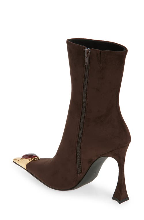 Jeffrey Campbell The Stone Boot In Brown