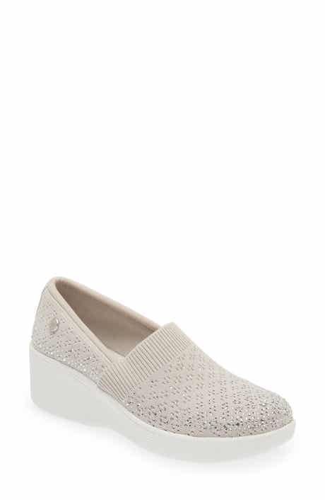 SKECHERS x Martha Stewart Pier Lite Reflection Wedge Slip-On Sneaker
