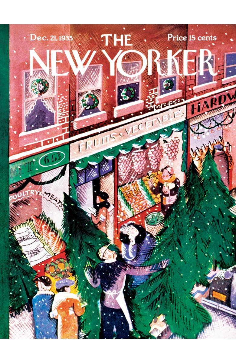 NEW YORK PUZZLE COMPANY Evergreen Corner 1000 Piece Puzzle, Alternate, color, NO COLOR