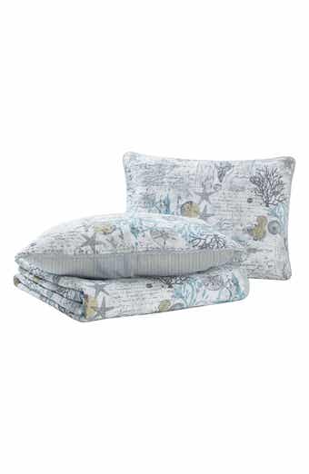 Beach Bliss Cotton Quilt & Sham Set
