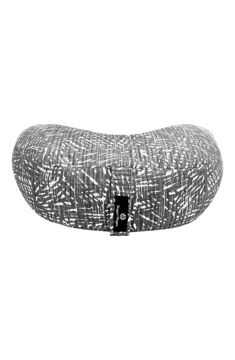 Hugger Mugger V-Shaped Meditation Cushion, Alternate, color, Misty Palms