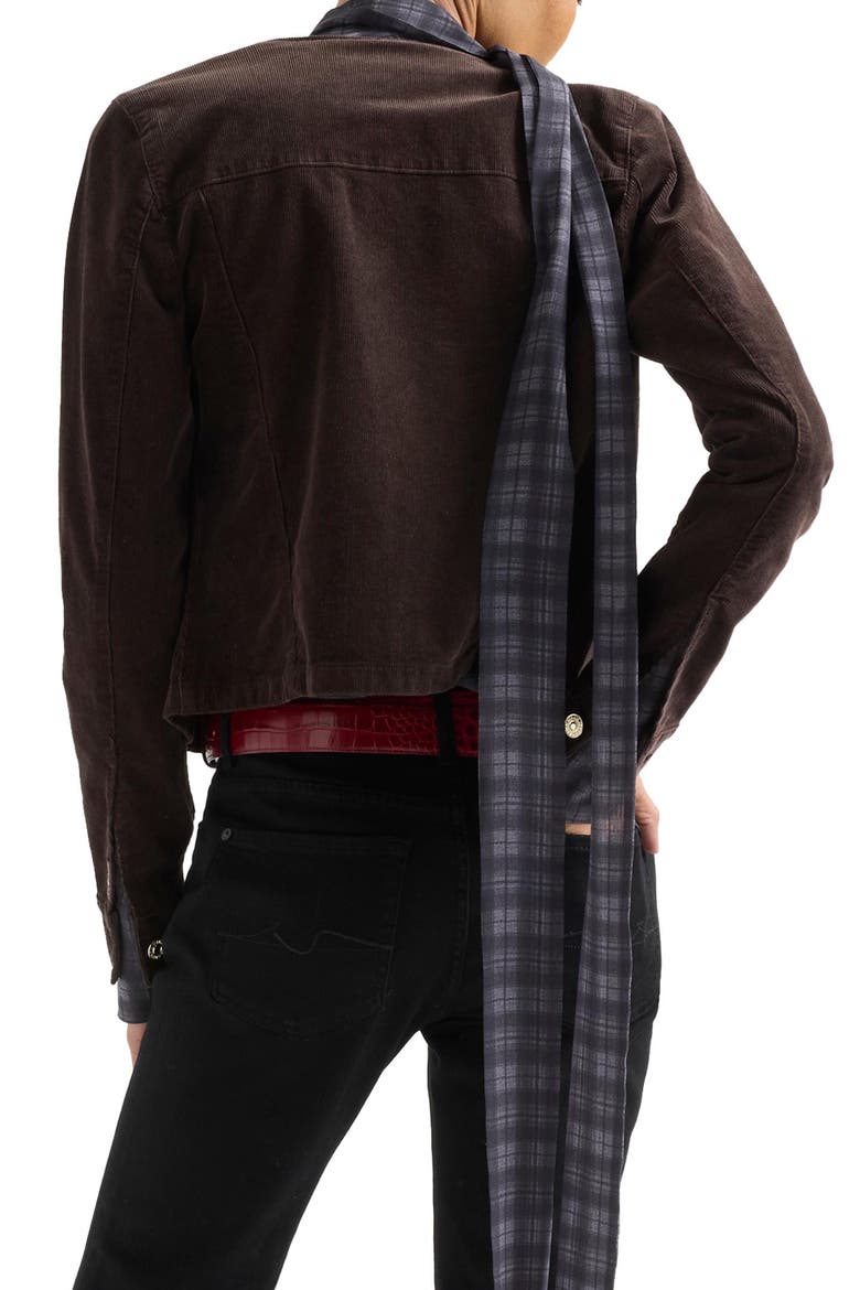 Vicky Corduroy Jacket, Alternate, color, CORDUROY COFFEE