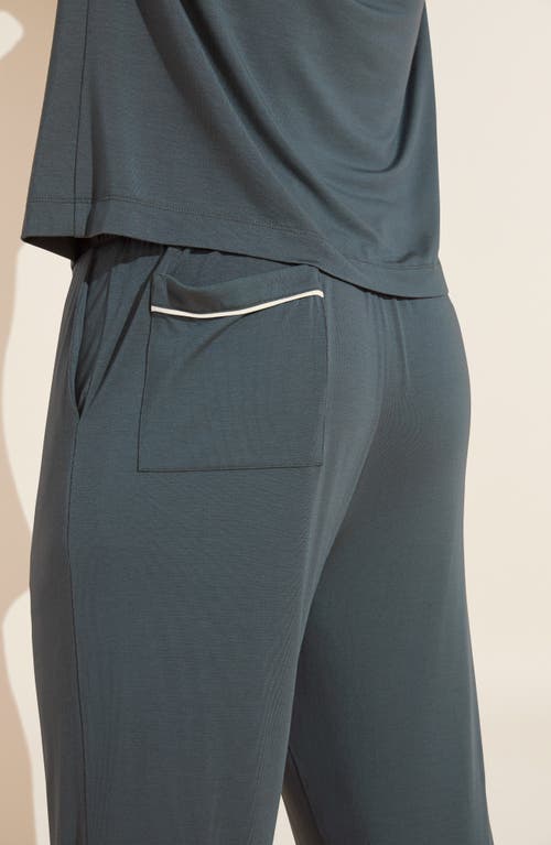 Eberjey William Stretch Tencel® Modal Long Pajamas In Green