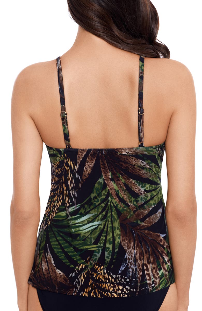 Magicsuit<sup>®</sup> Nighthawk Clo Tankini Top, Alternate, color, Blk/ Multi