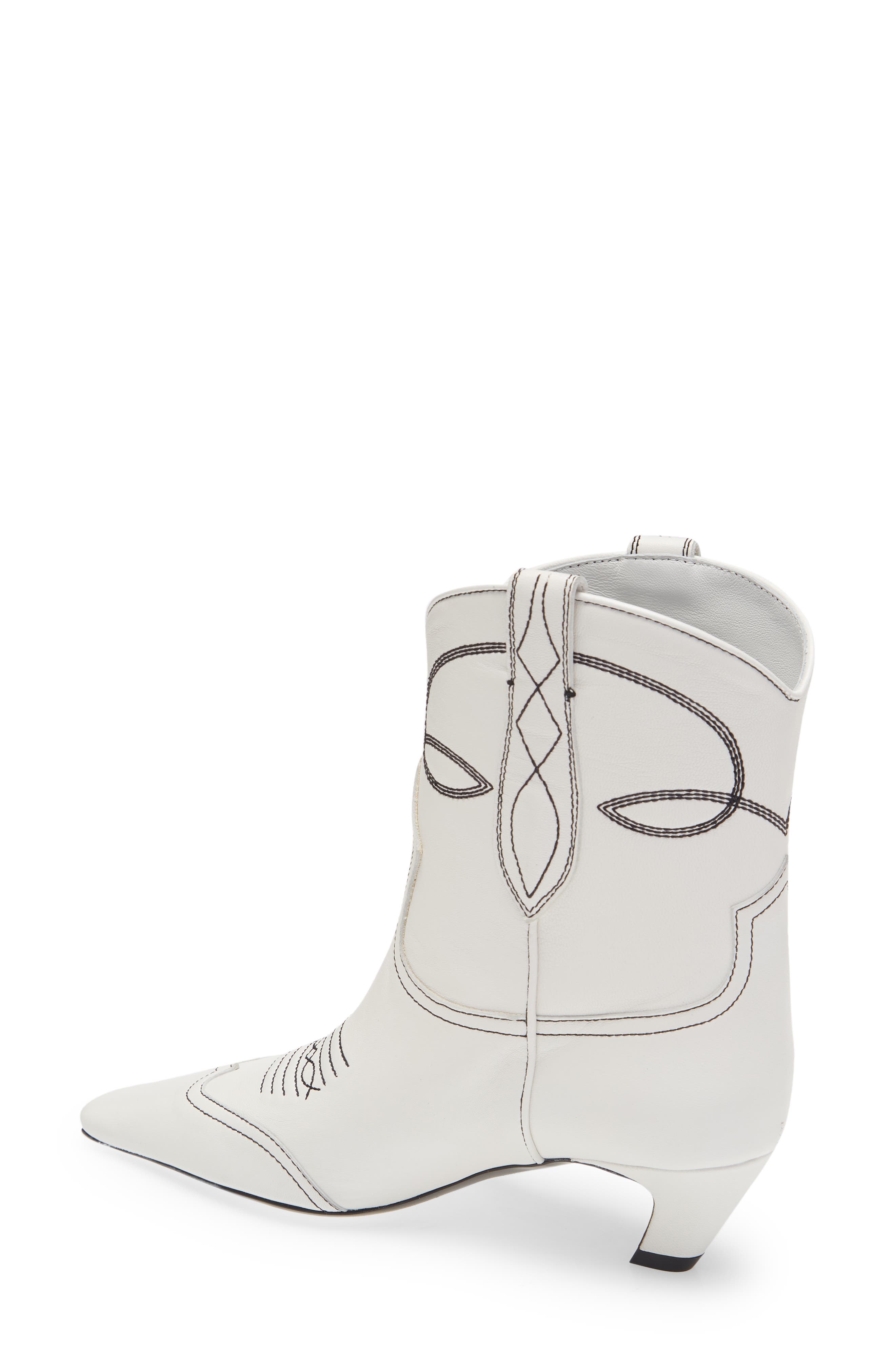 Khaite Dallas Short Western Boot, Alternate, color, 