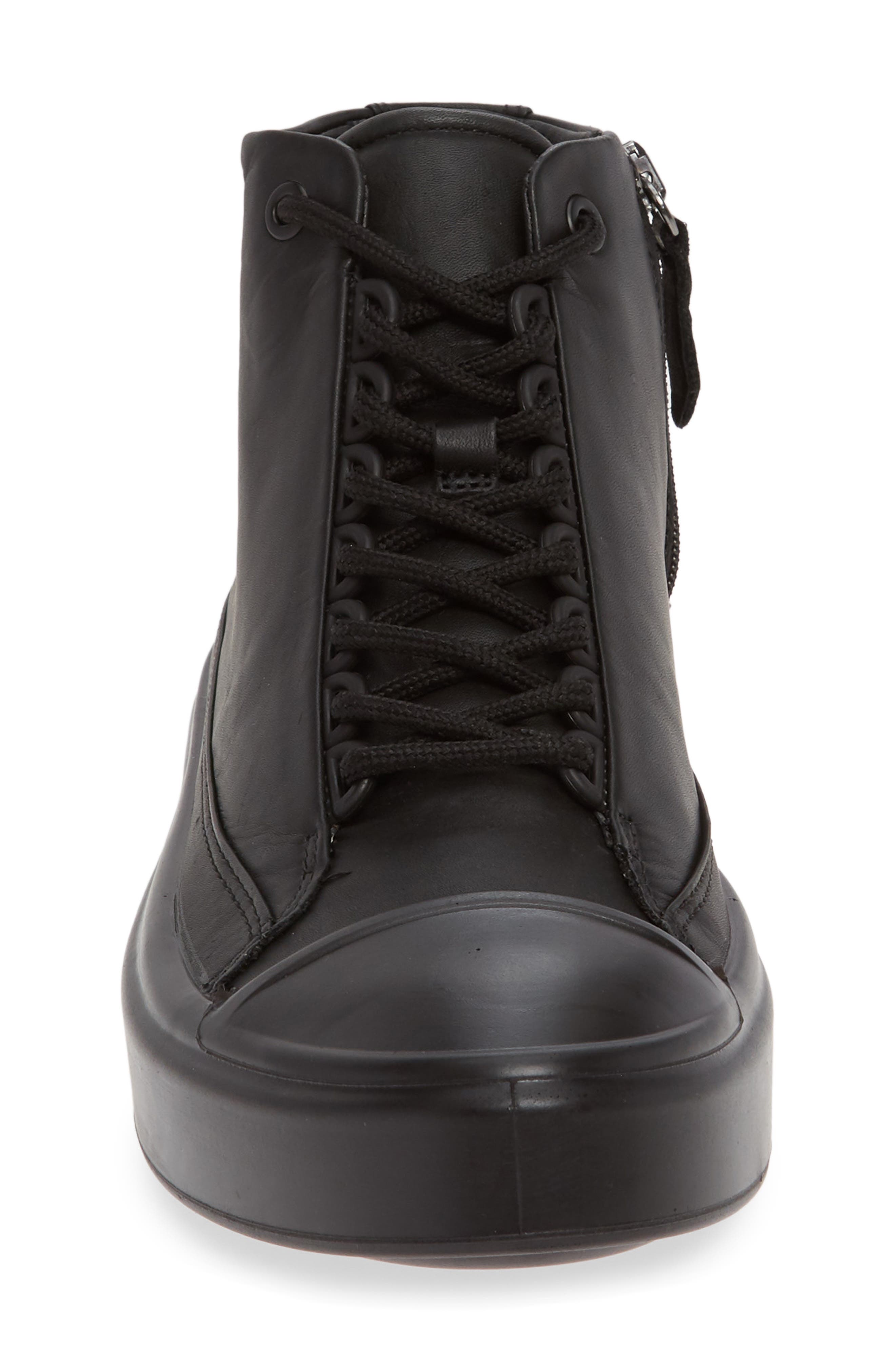 ECCO Flexure Cap Toe High Top Sneaker, Alternate, color, 