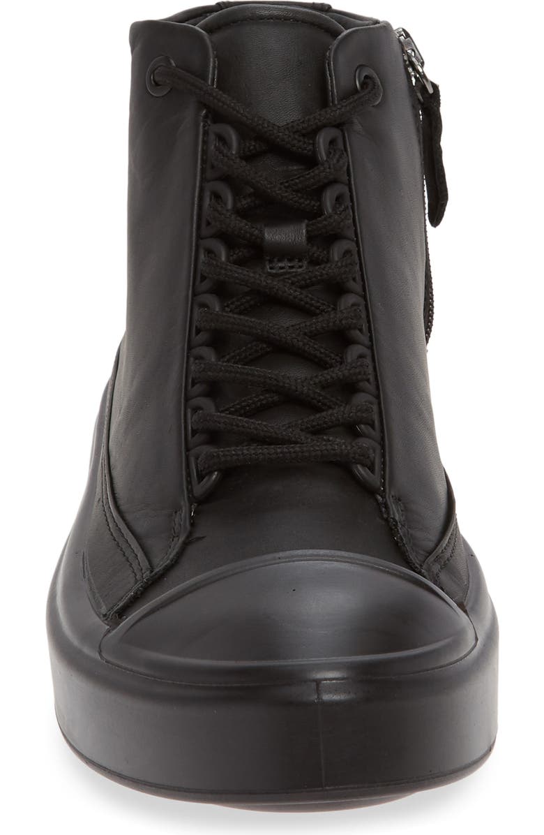 ECCO Flexure Cap Toe High Top Sneaker, Alternate, color,