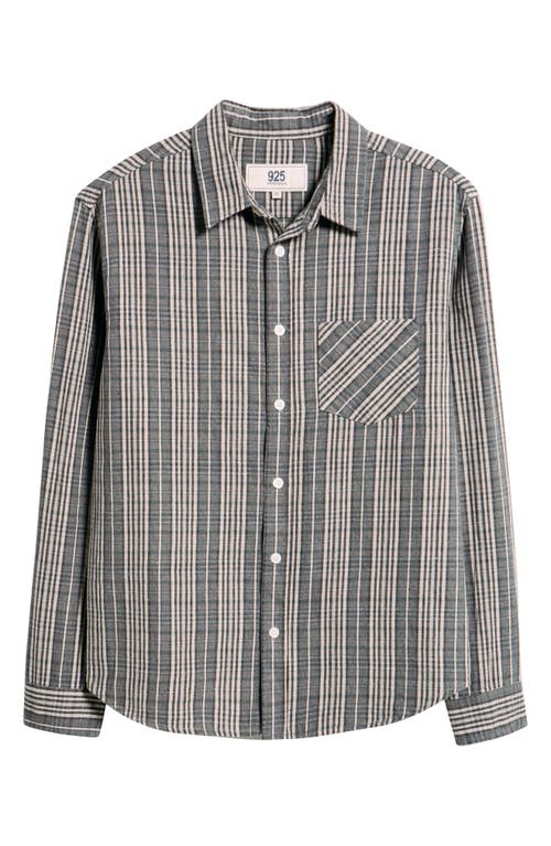 925 Originals Foreman Classic Fit Plaid Flannel Button-Up Shirt in Grey  product