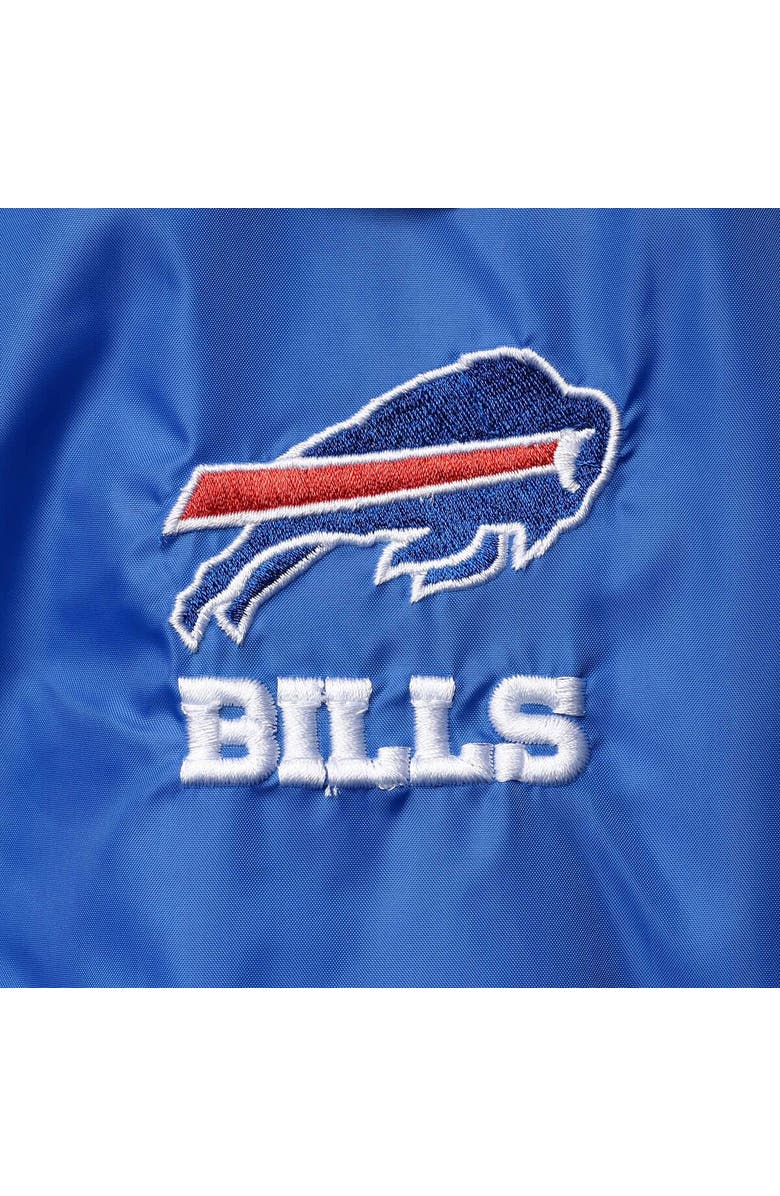 DUNBROOKE Men's Royal Buffalo Bills Coaches Classic Raglan Full-Snap Windbreaker Jacket, Alternate, color, Royal