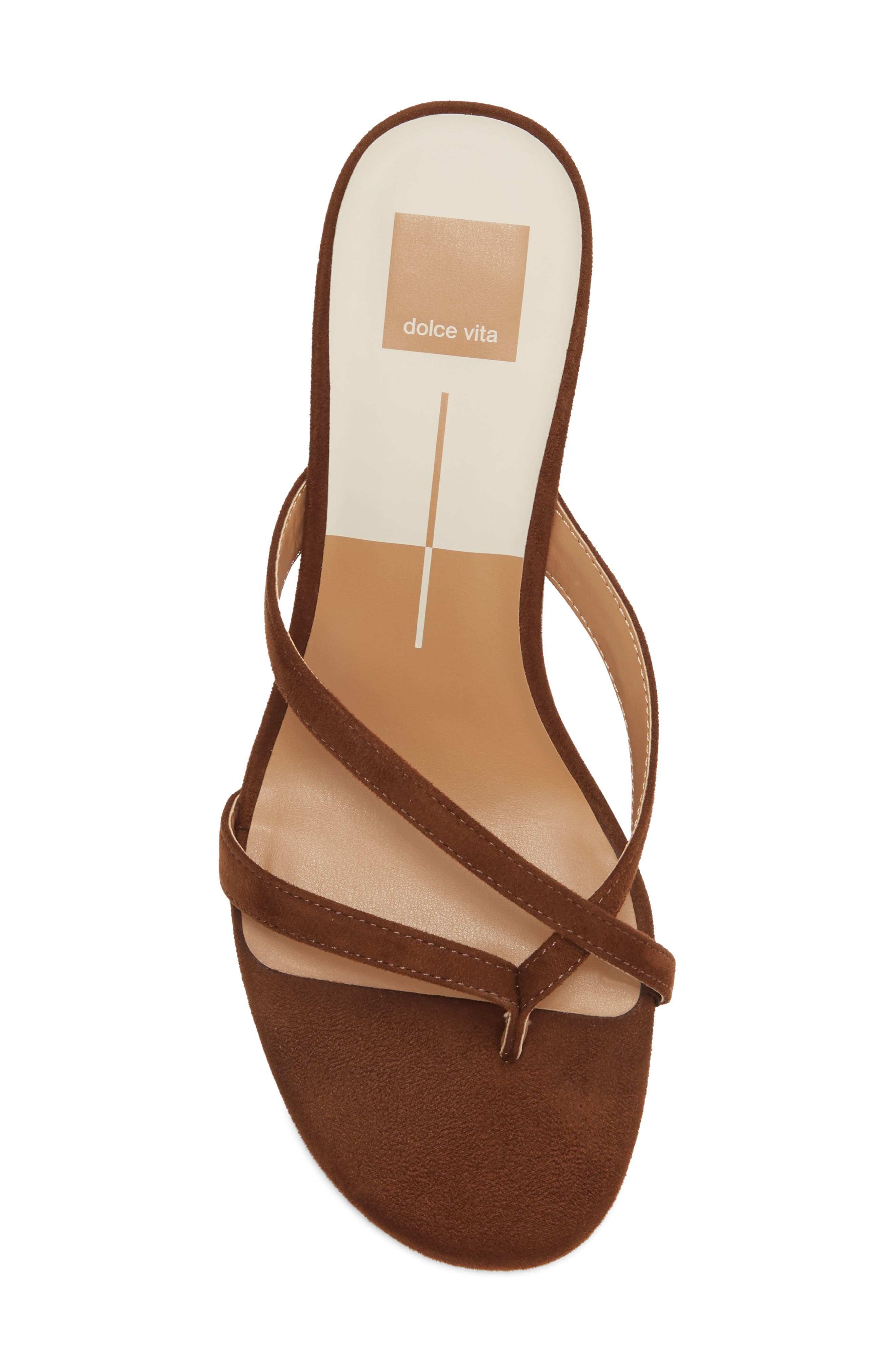 Daisy Slide Sandal, Alternate, color, COCOA STELLA SUEDE