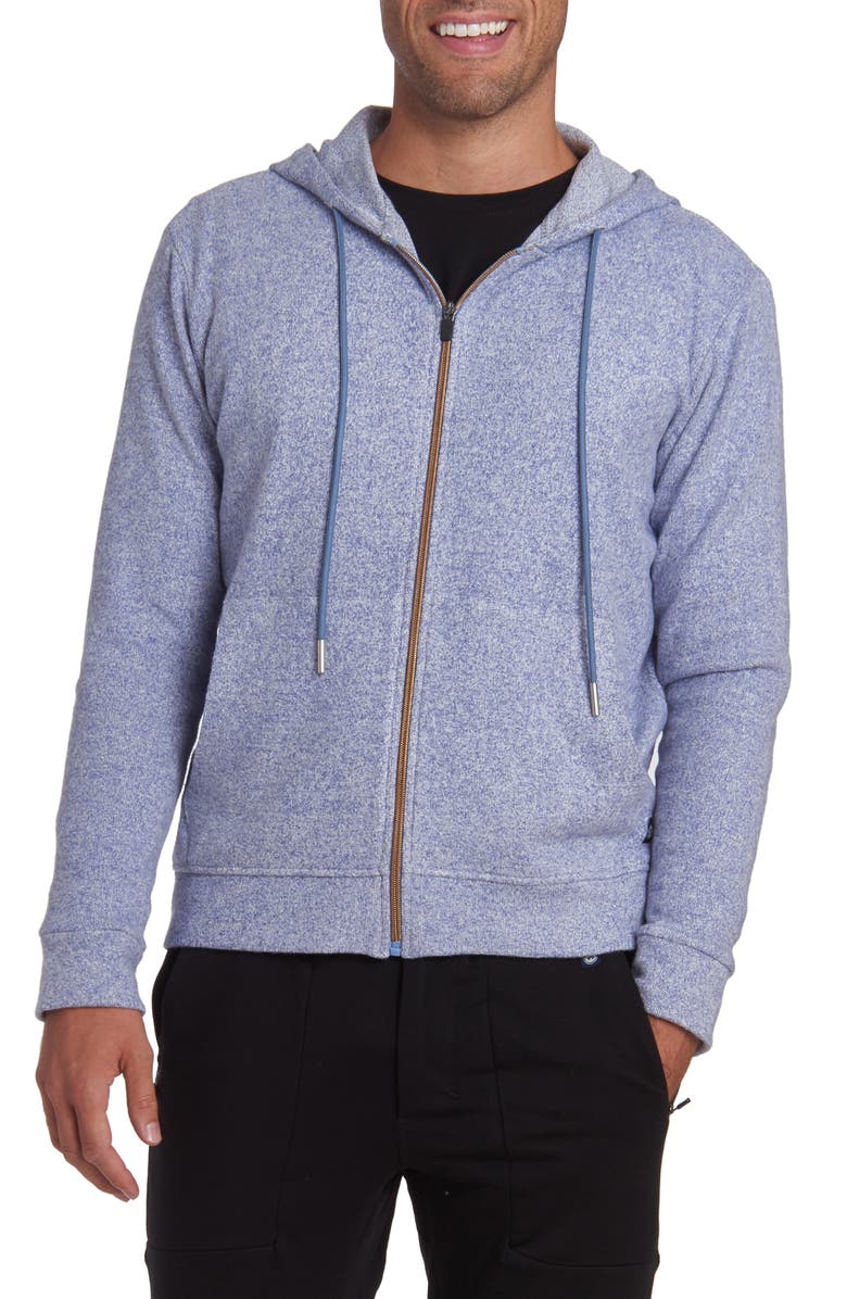PINO BY PINOPORTE Full Zip Hoodie, Main, color, Blue