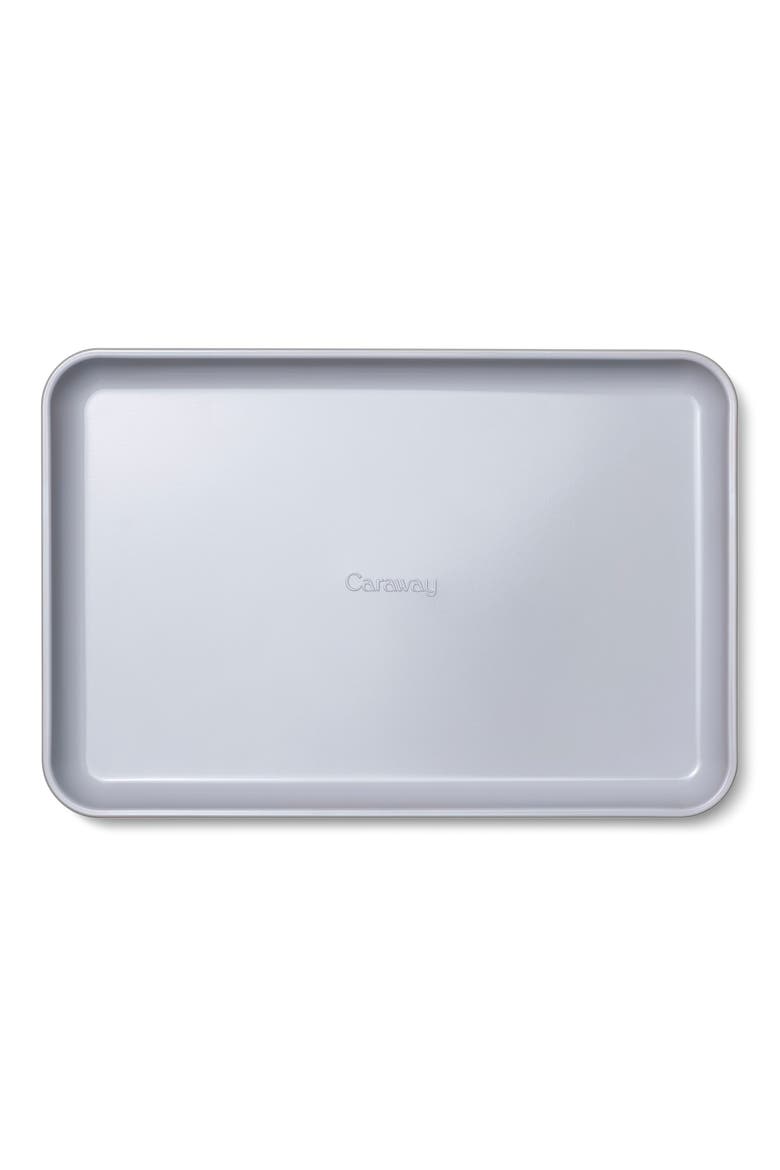 Nonstick Ceramic Medium Baking Sheet, Alternate, color, BLACK/ GOLD