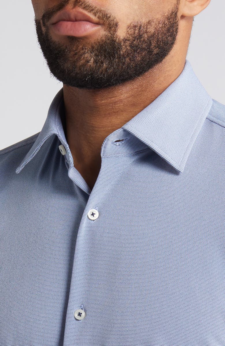 BOSS Hank Slim Fit Solid Stretch Dress Shirt, Alternate, color,