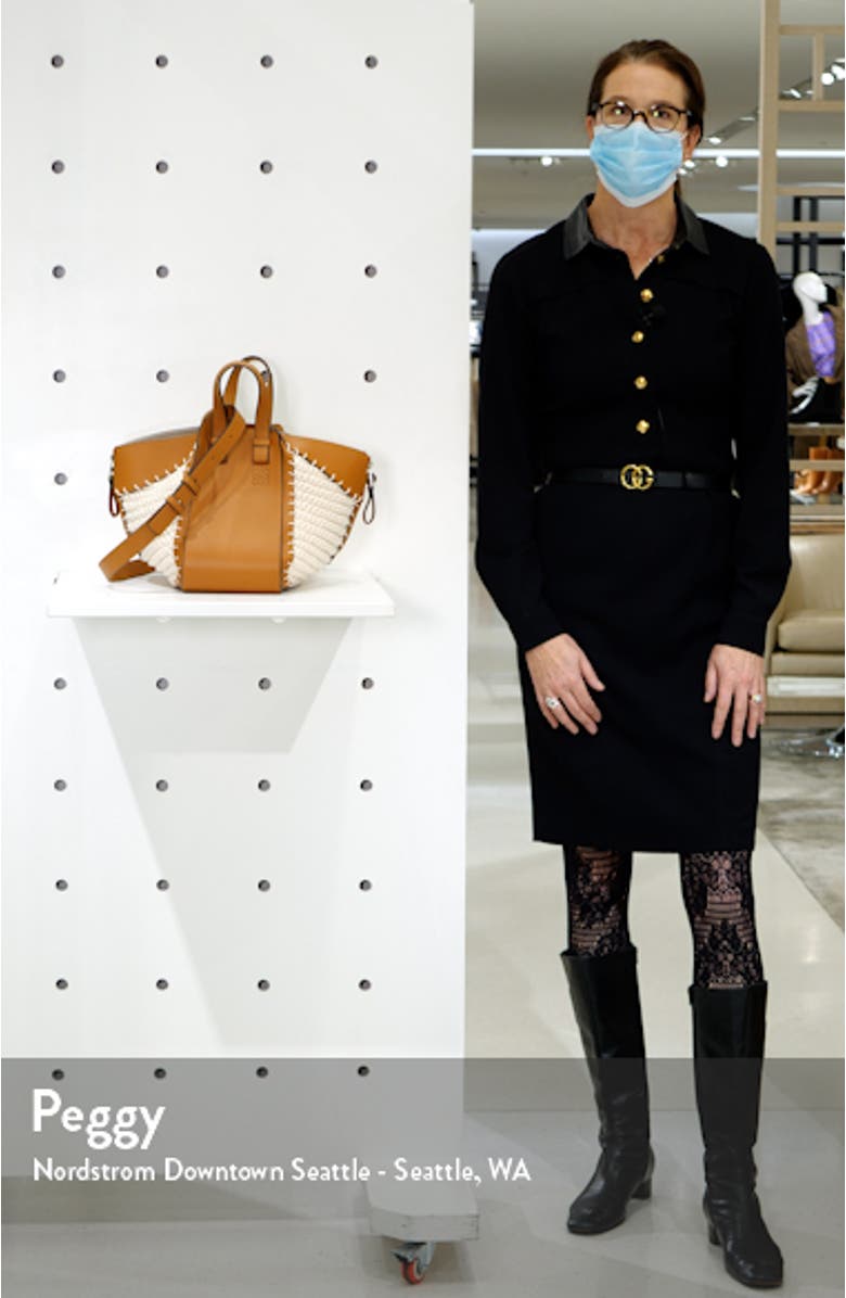 Small Hammock Cotton & Leather Hobo, sales video thumbnail