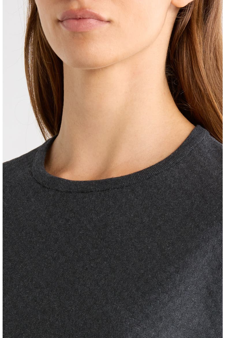 Wes Mini Check Top, Alternate, color, CHARCOAL