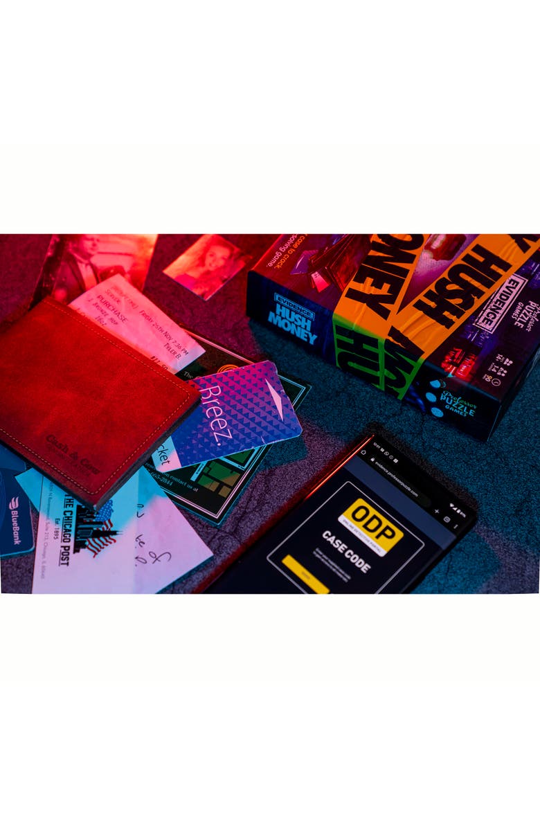 Professor Puzzle Evidence Hush Money Crimesolving, Chicago Mystery, Alternate, color, Multicolored