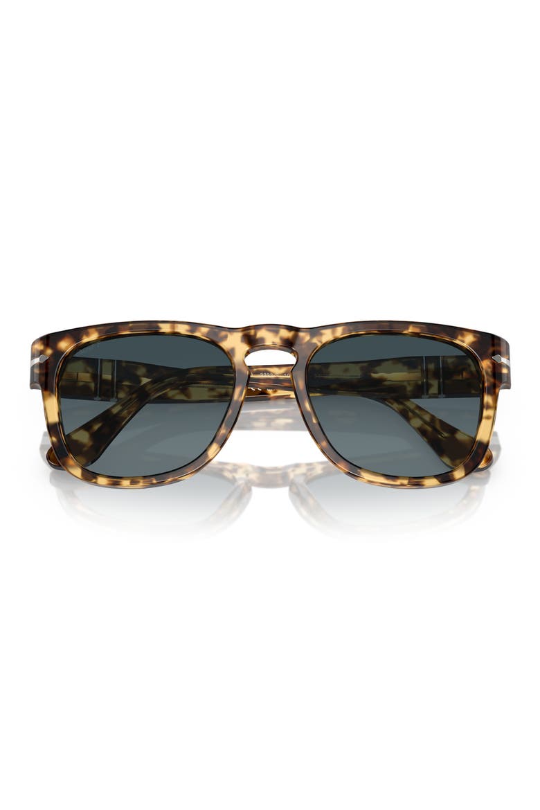 Elio 54mm Polarized Square Sunglasses, Alternate, color, BROWN/ TORTOISE BEIGE / BLUE