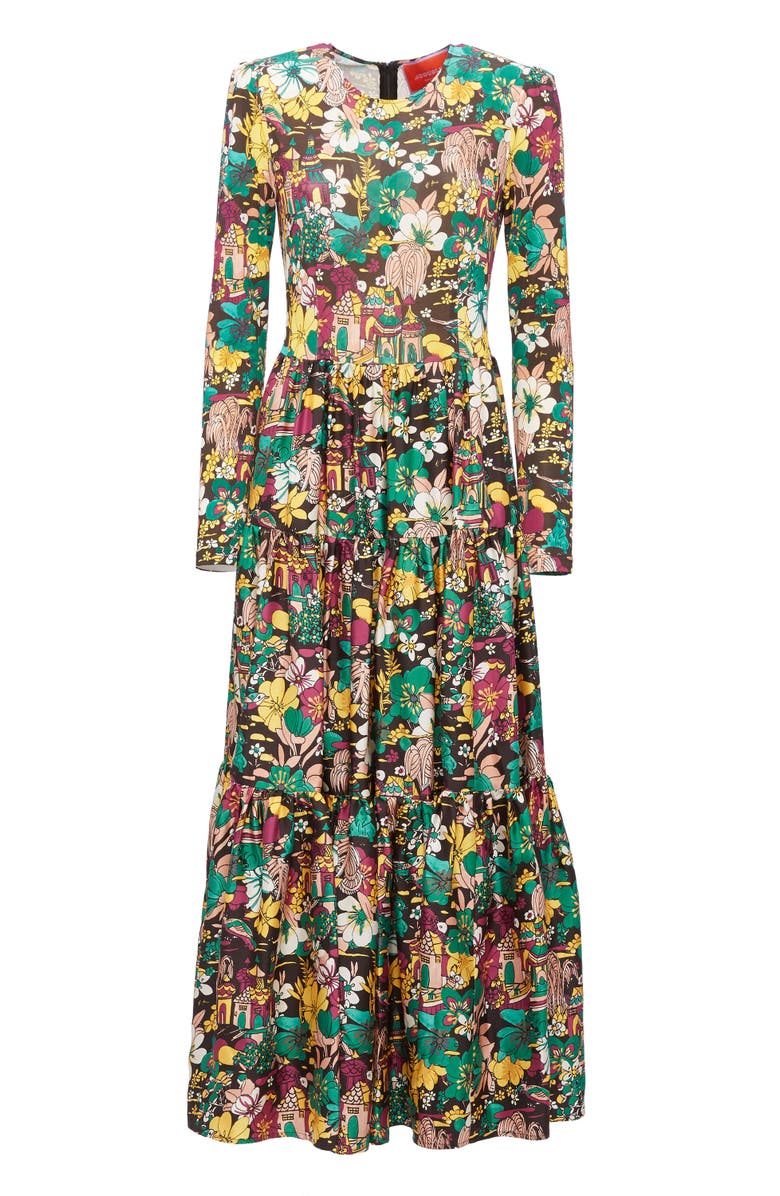 La DoubleJ Big Dress, Alternate, color, Temples Multicolor