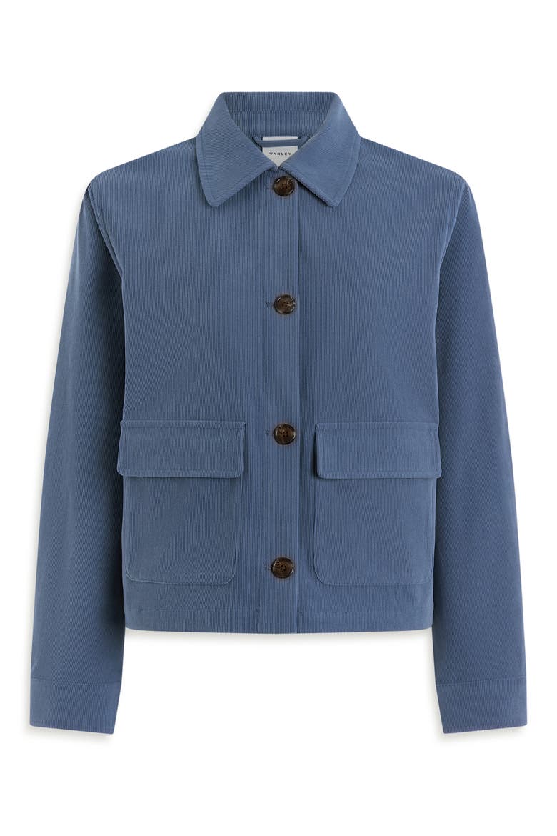 Carlotta Corduroy Jacket, Alternate, color, BIJOU BLUE