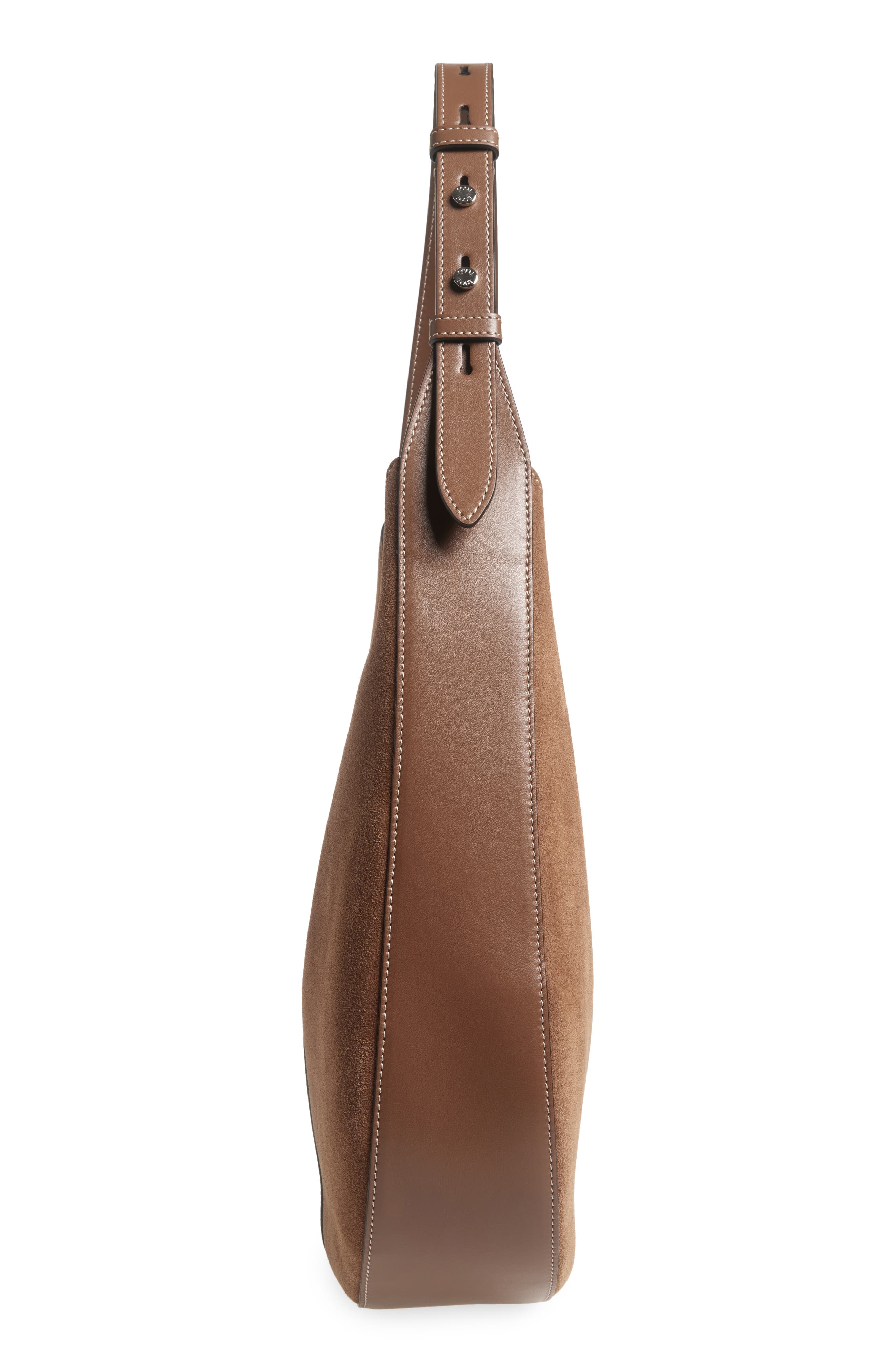 Tod's Medium Di Leather Hobo Bag, Alternate, color, 