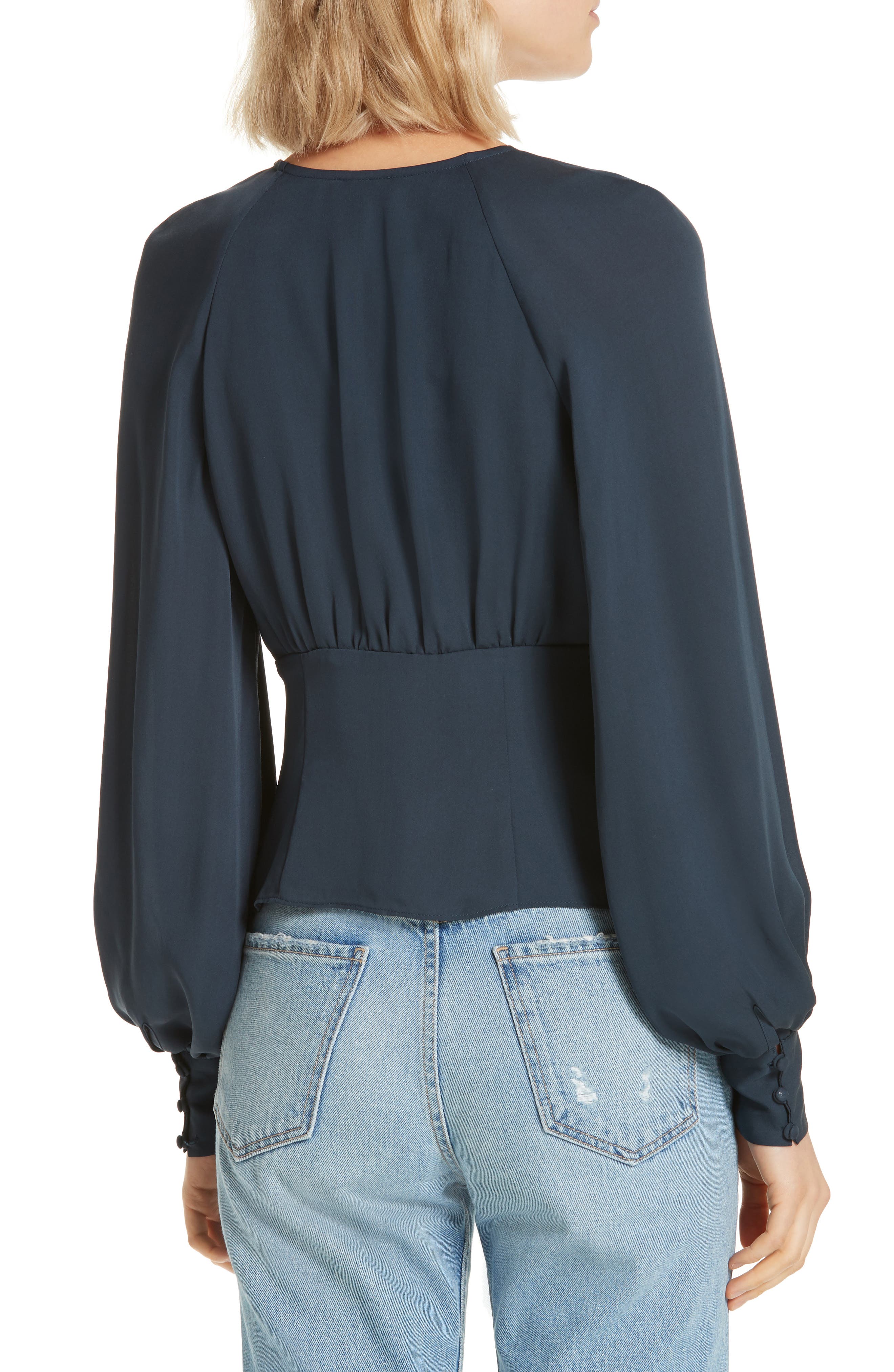 Joie Alurea Button Front Silk Blouse (Women) | Nordstrom