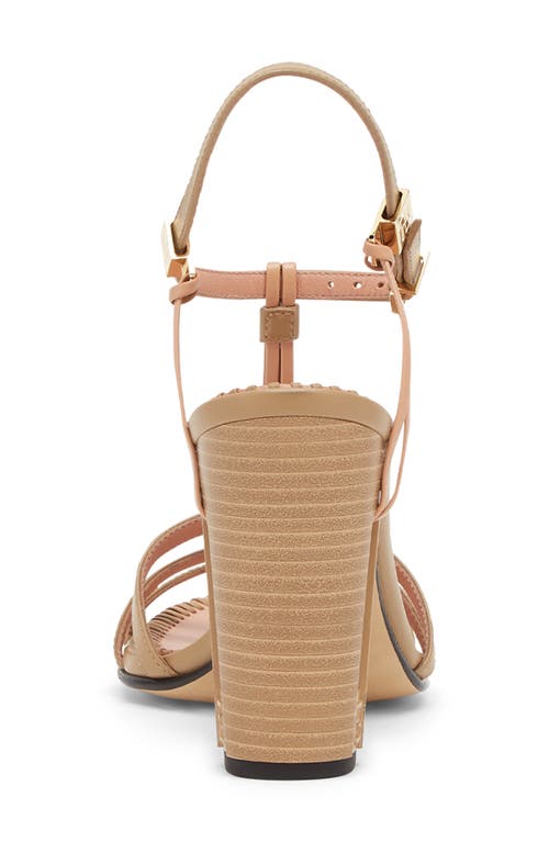 Fendi Delfina Strappy Sandal In F1sur Cammell Ba.rose/camm