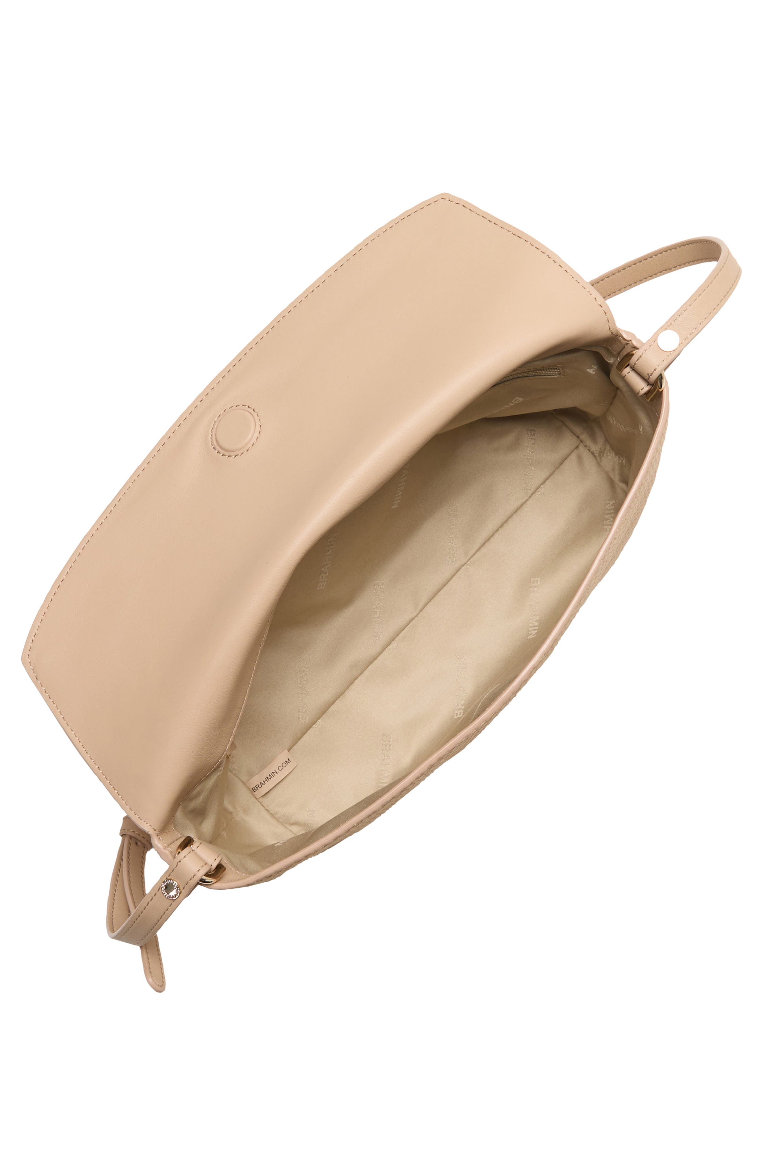 Brahmin Kalina Leather Clutch, Alternate, color, 