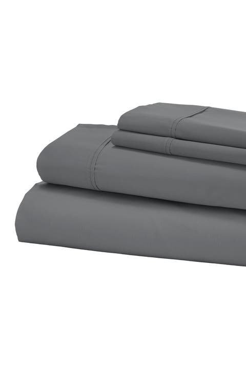 Solid 400 Thread Count Egyptian Cotton Sheet Set