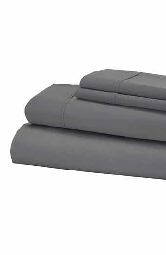 Modern Threads Solid 400 Thread Count Egyptian Cotton Sheet Set