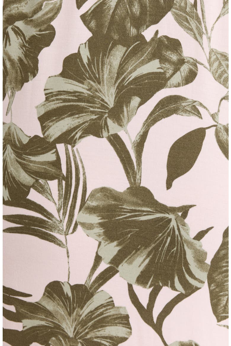Moonlight Nightshirt, Alternate, color, PINK- OLIVE SKETCH TROPIC