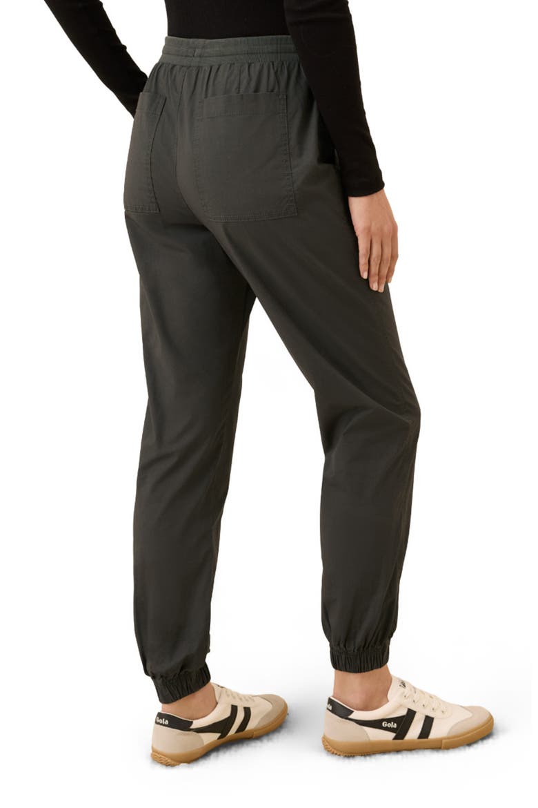 Organic Cotton Monterey Poplin Jogger, Alternate, color, Oak