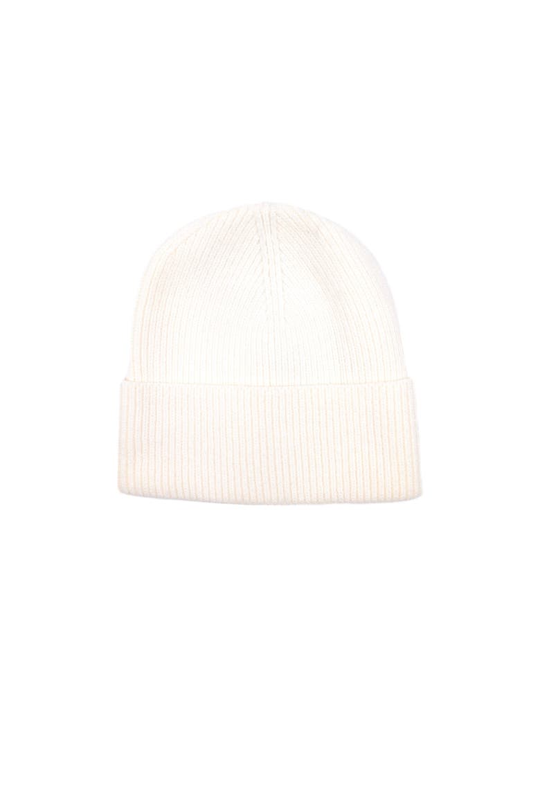 Cashmere Beanie, Main, color, off white