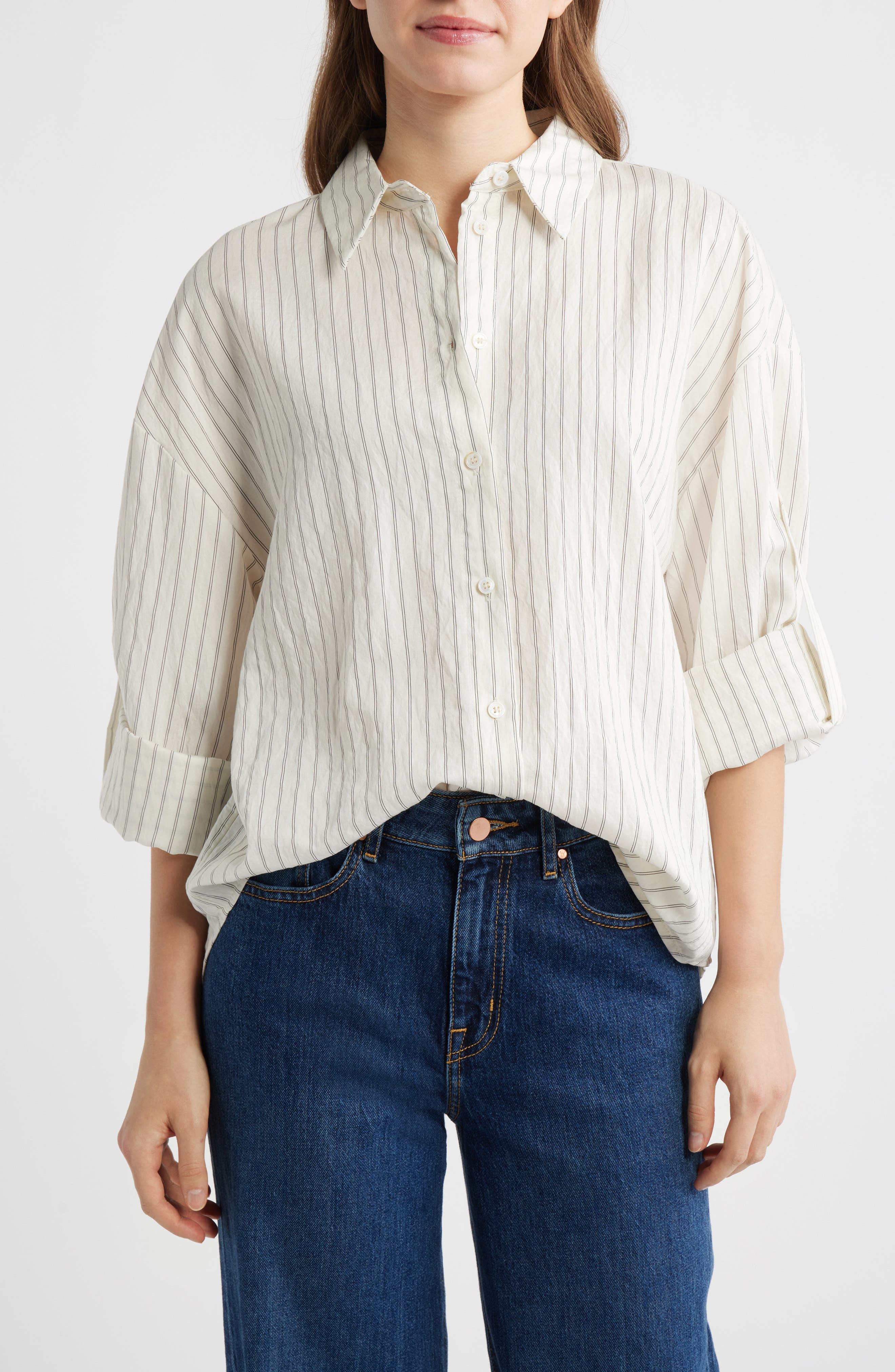 Santorini Stripe Shirt - image 3