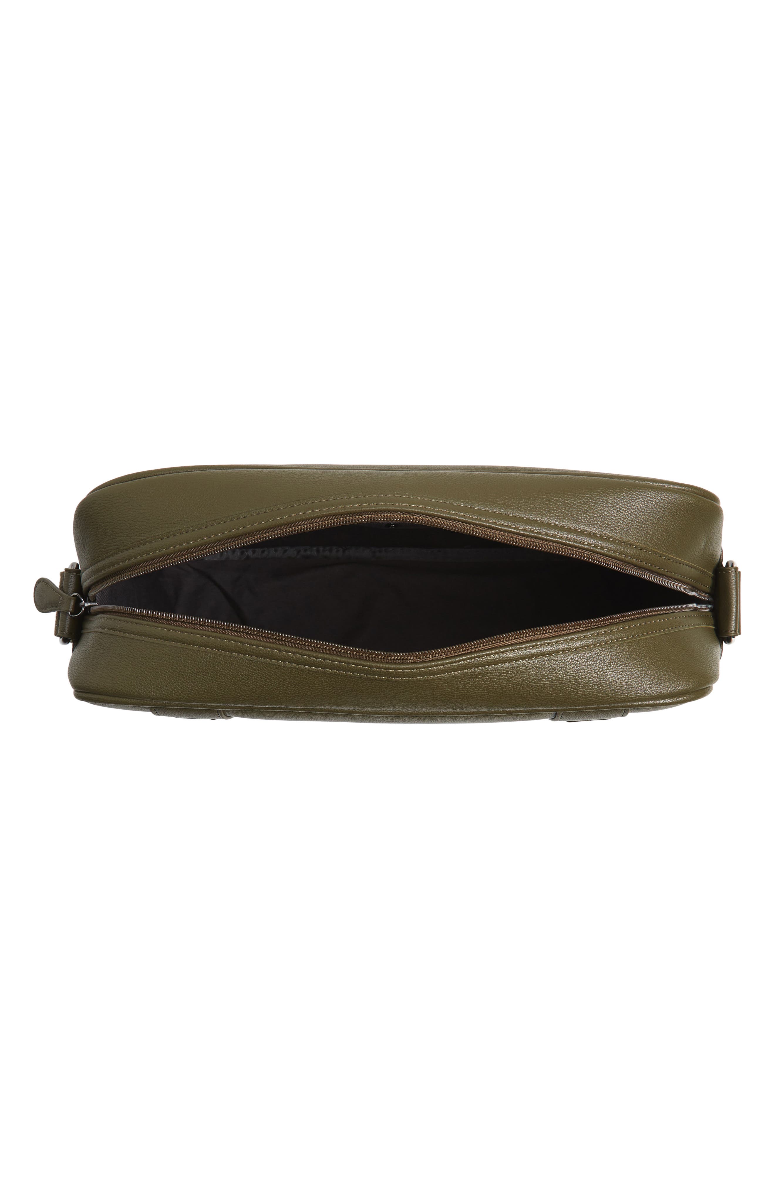 Tabla Dispatch Faux Leather Messenger Bag, Alternate, color, OLIVE